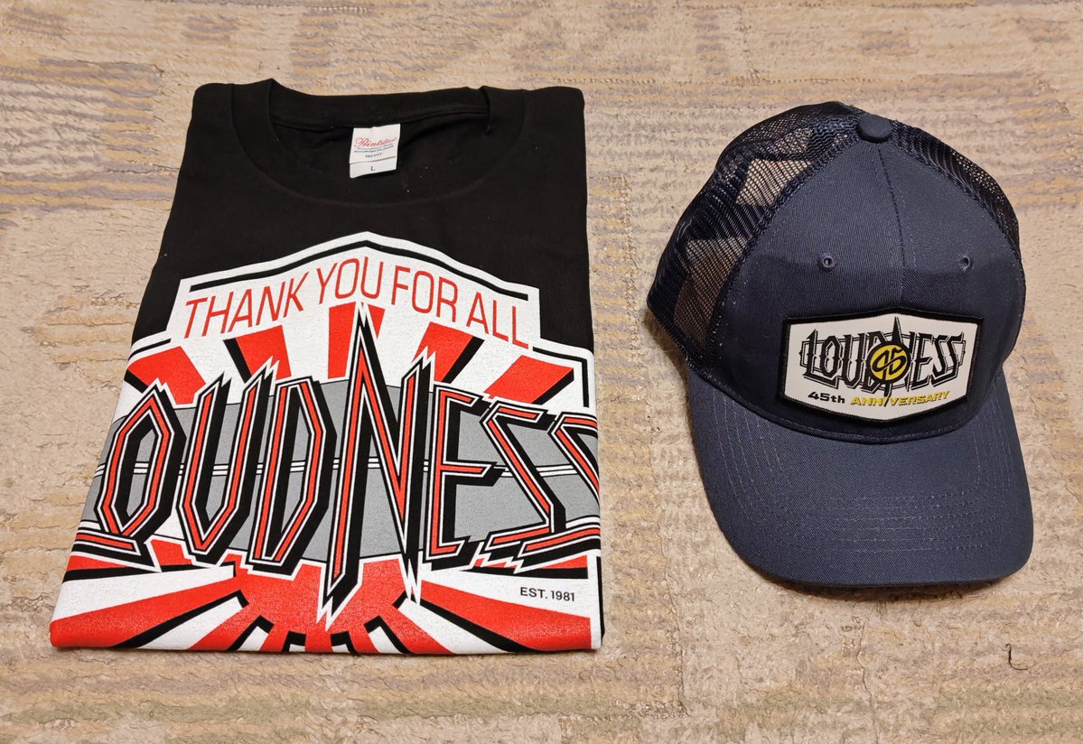 今日の戦利品
#LOUDNESS