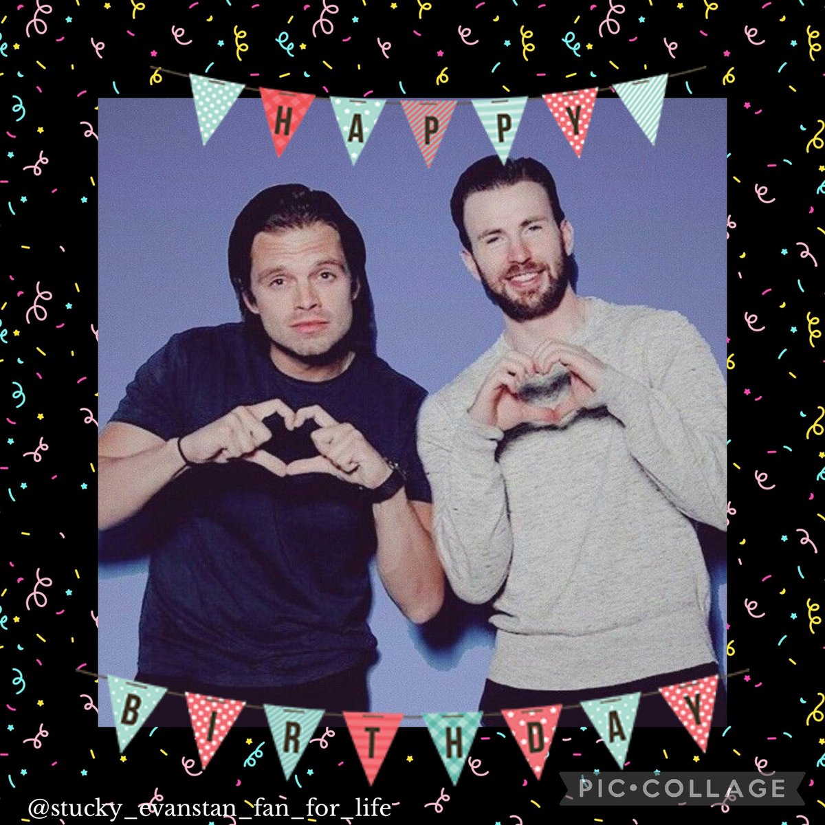 EvansStanFan's tweet photo. Celebrating 4️⃣ Years of @EvansStanFan! 🥳🎂🎉

Thank You to everyone who's liked &amp; followed my page, through our love of Chris &amp; Sebastian, this fandom has shown me just how nice people can be 🩷😘

#chrisevans #sebastianstan #steverogers #captainamerica #buckybarnes #marvel https://t.co/Fm8lxgbQhx