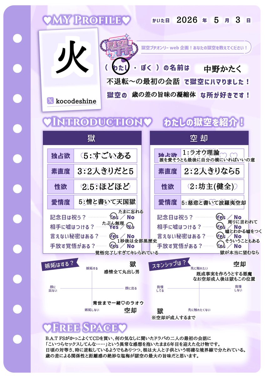 中野かたく tweet media