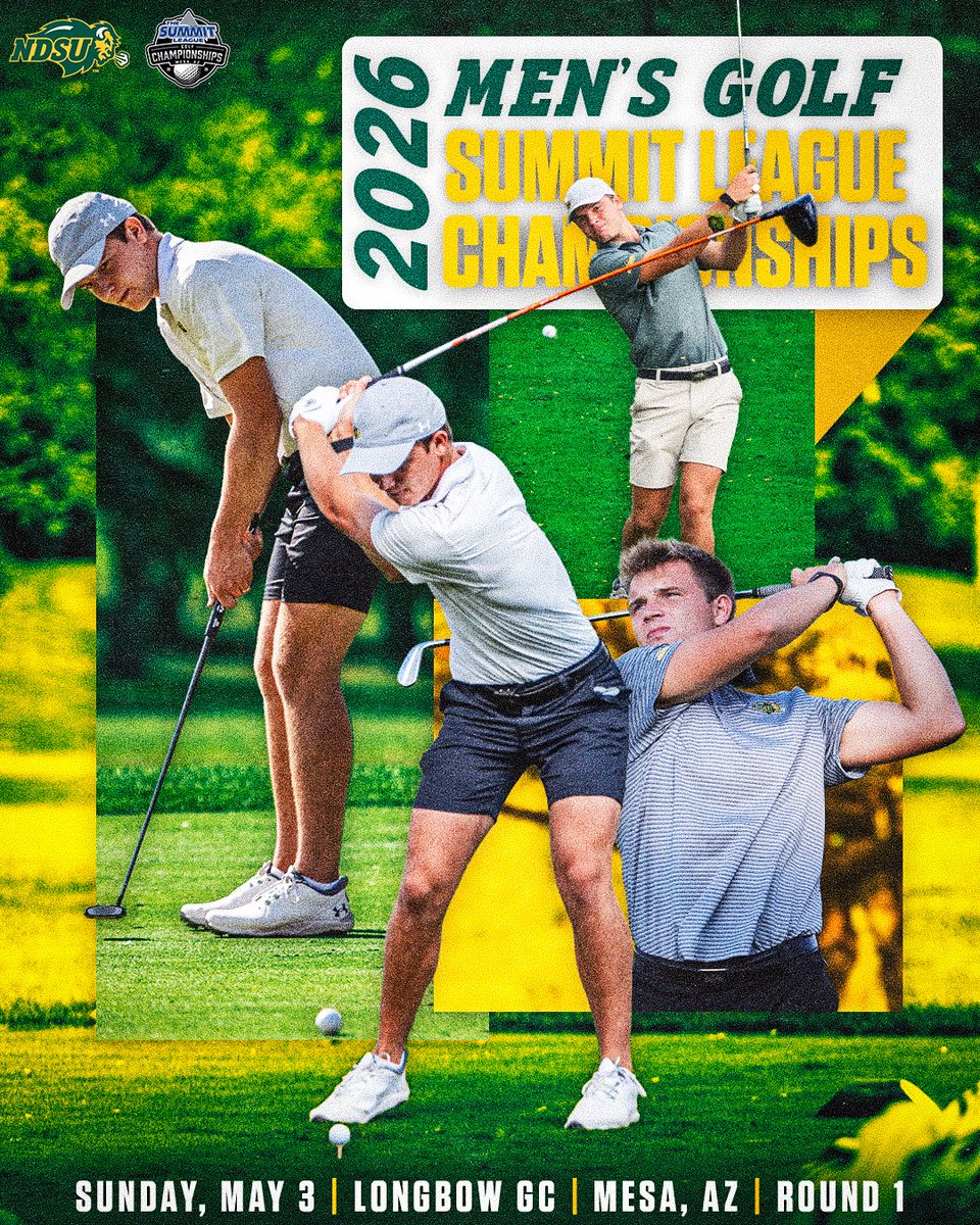 NDSU Golf tweet media