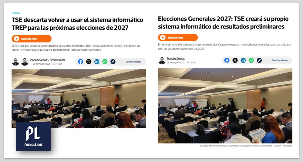 “CIBERSEGURIDAD” O “CIBERPELIGRO” CIUDADANO Y ELECTORAL
Por Omar Barrios Osorio

Lo advertimos desde el 27 de septiembre de 2025: La estructura criminal transnacional utiliza a <a href="/BArevalodeLeon/">Bernardo Arévalo</a> para implantar una "ley de ciberseguridad" que es un atentado contra los datos