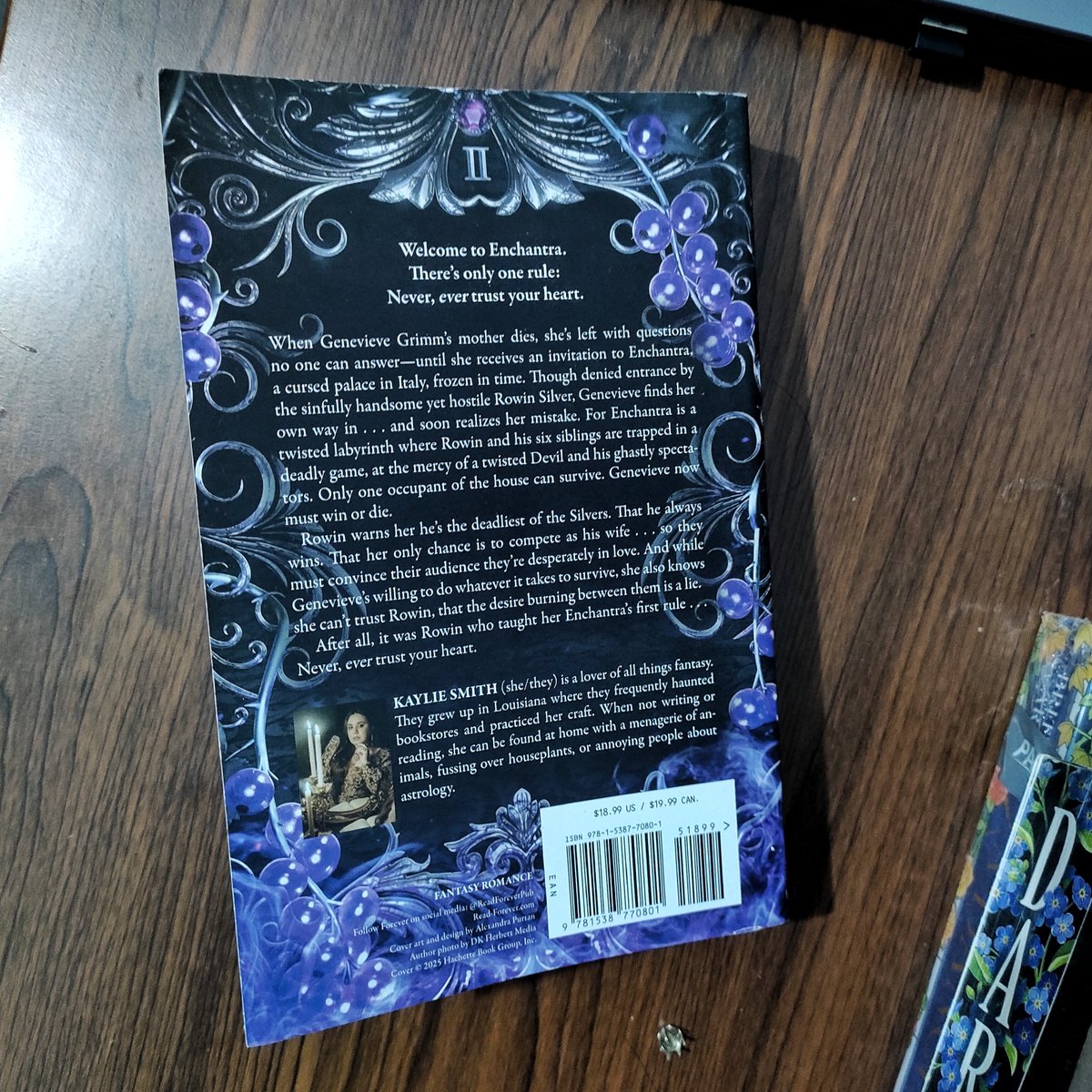 mintrxd's tweet photo. wts preloved novel english books enchantra by kaylie smith wicked games 2

🏷️ 160k (retail price 380k)
excl adm 18,5% kalo mau lewat shopee
📍dom depok, jabar

want to sell buku phantasma fantasy romance romantasy https://t.co/SPufF352A8