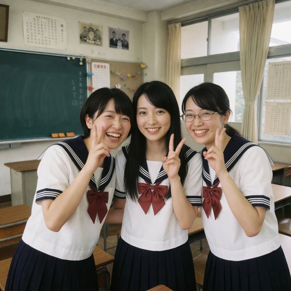 suke5937's tweet image. えーめっちゃ懐かしいー！
先生覚えてる？ここで私たちと…
#AI美女
#AIart