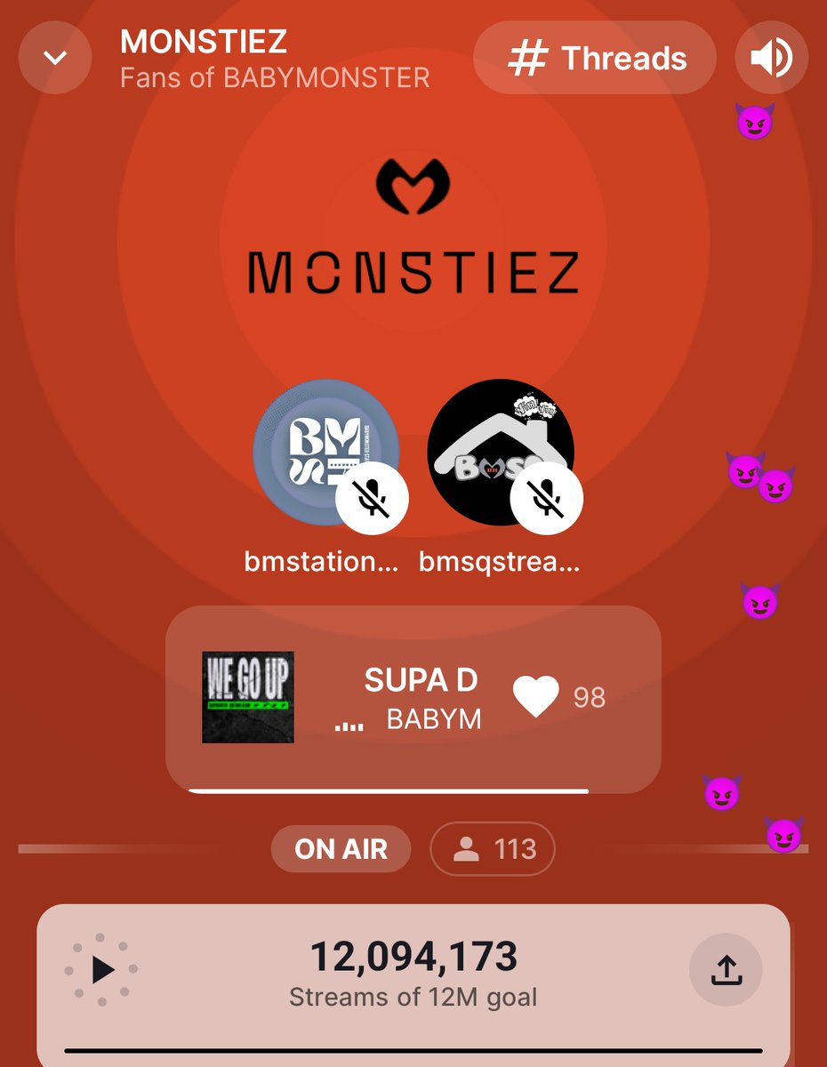 BABYMONSTER Stationhead tweet media
