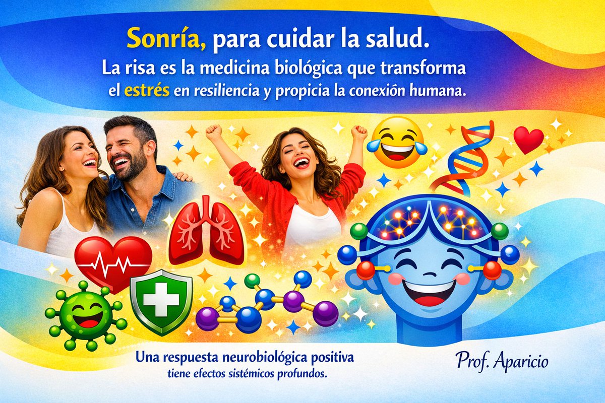 JLAparicioDr's tweet image. 🙂Día 🌎 de la #risa.

🙂 Sonría, para cuidar la #salud. 

#PosgradoMinsapCuba
#CubaPorLaVida

🔻 La risa es la medicina biológica que transforma el estrés en resiliencia y propicia la conexión humana.
facebook.com/share/1Be9SD1L…
