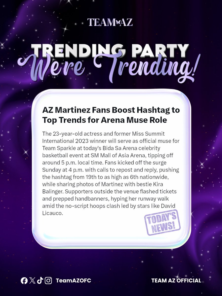 TEAM AZ TRENDSETTER #️⃣ tweet media