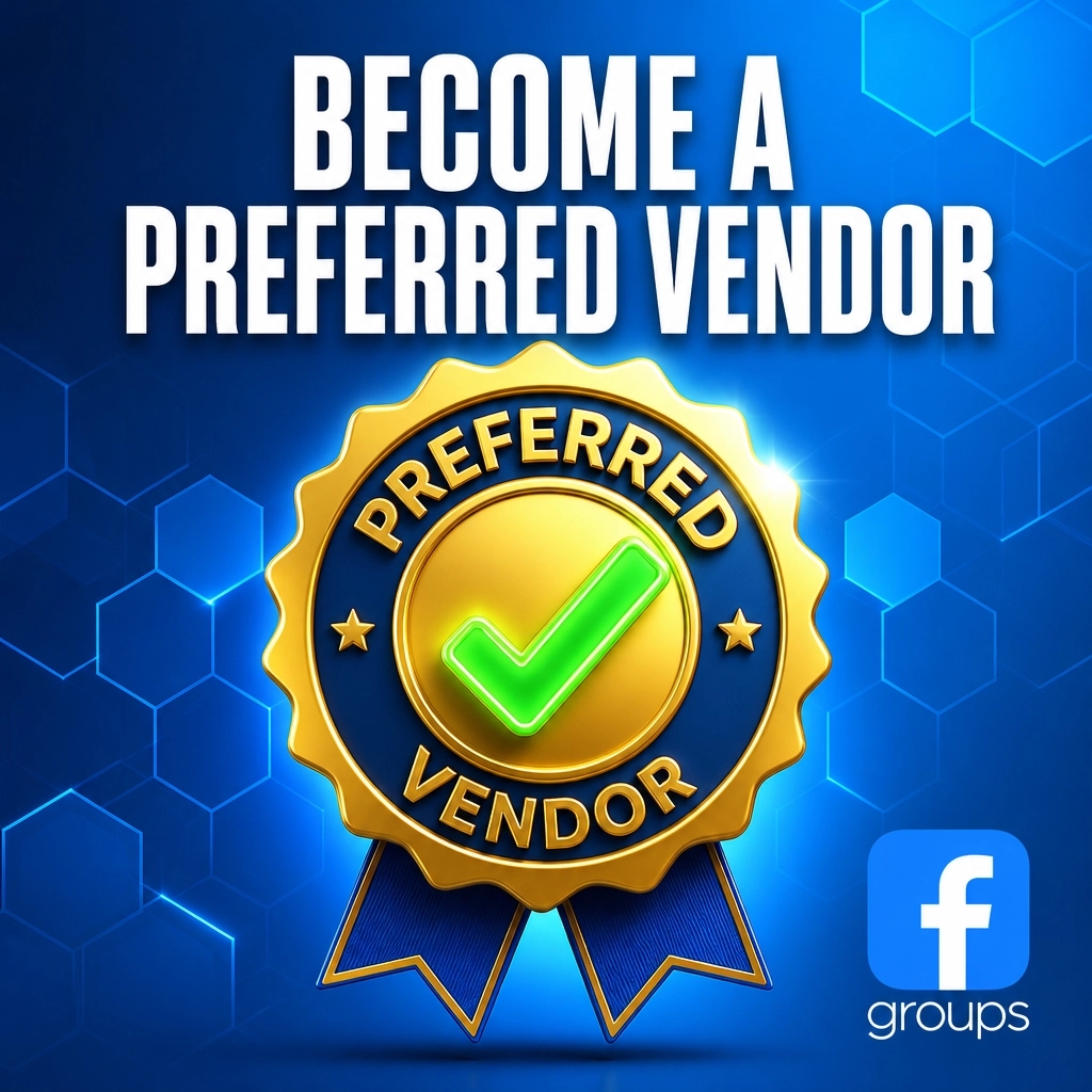 robertjrussell's tweet image. Stop flushing your marketing budget down the Facebook Ad drain. 📉 People want trust, not banners. Become a Preferred Vendor today!

Apply: forms.gle/CLpppTmEExmJ2h…
Join: facebook.com/groups/recomme… #BusinessGrowth