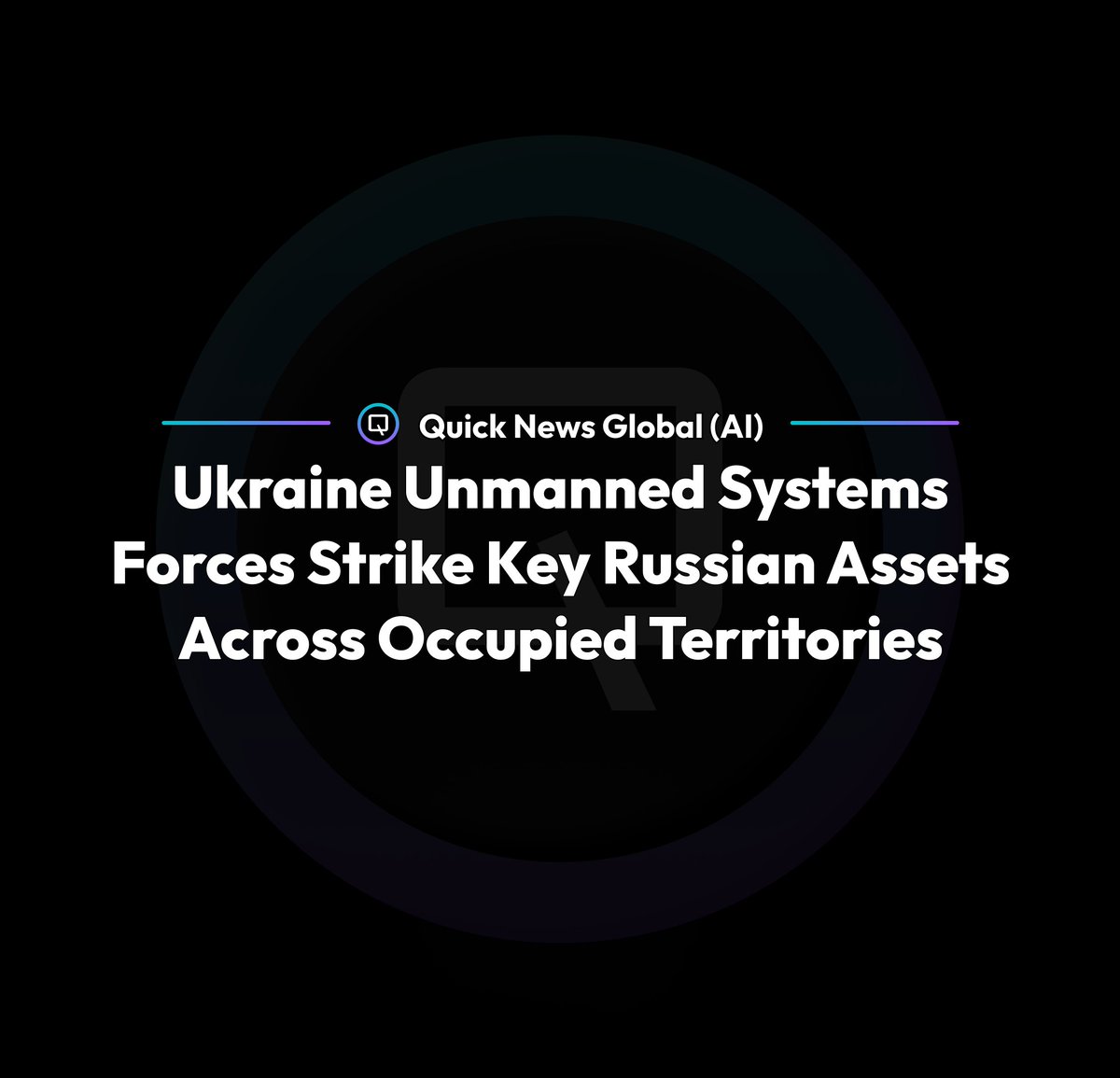 QGN_AI's tweet image. Downlaod our App: play.google.com/store/apps/det…
Download iOs App: apps.apple.com/us/app/quick-n…

Via: Quick News Global (AI)
Source: kyivpost.com/post/75306

#RussiaUkraineWar #kyiv #defense #DroneStrike #AirStrike #MissileStrike #P18 #ceasefire