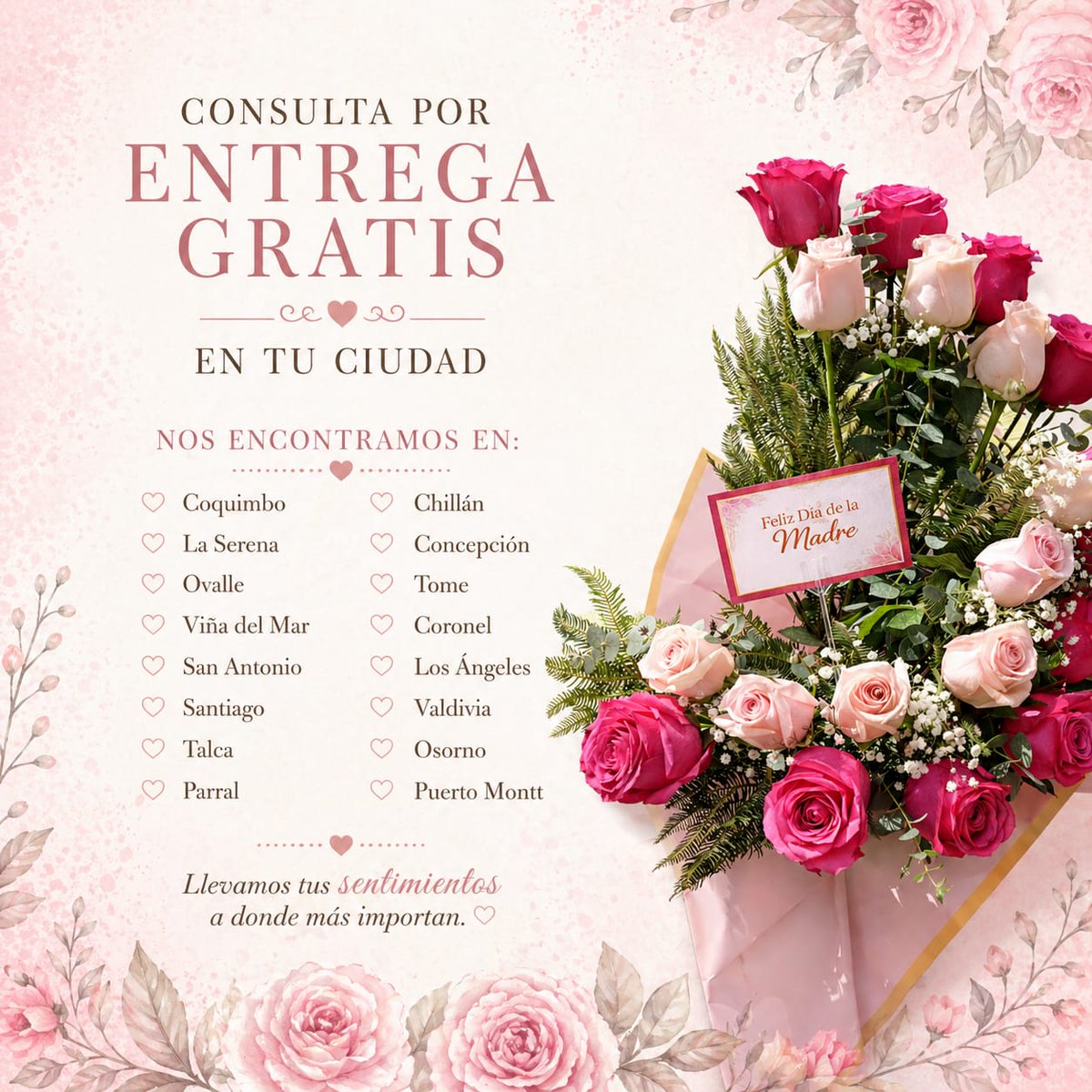 Carolin42223880's tweet photo. https://t.co/V66By5c1VL
Pincha en el enlace y compra flores para el Día de la Madre. Consulta por el despacho en regiones. https://t.co/caAkd8Xnmr