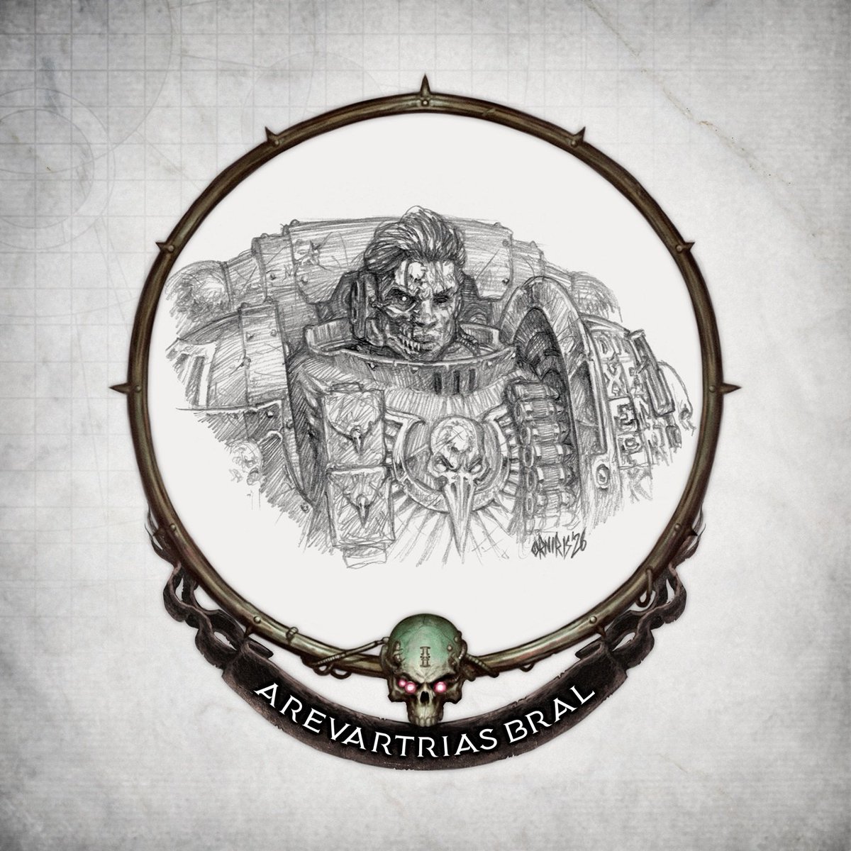 OrnirisTerensi's tweet image. Grim Portraits for @ñvervenze, the_chicken_isnt_on_fire and siaskorvurax 💀 Orniris.com

#warhammer #spacemarines #grimdark #traditionalart #fanart