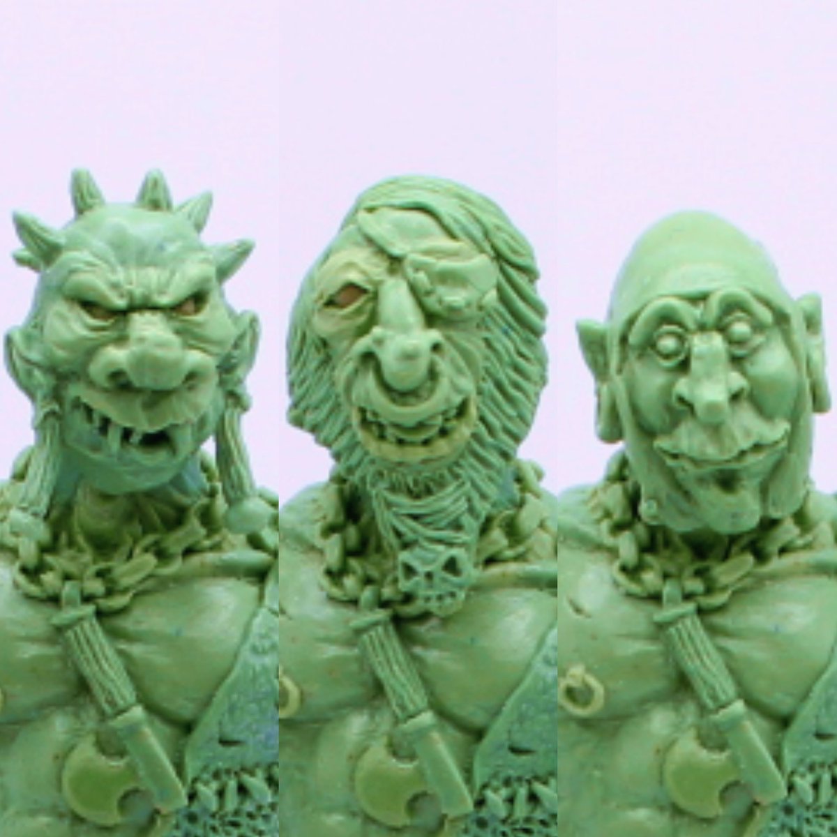 beQuestMinis's tweet photo. Finished sculpting this oldschool inspired giant! Three different head options and two arm pairs.
#warhammer #warhammerfantasy #oldhammer #miniatures #tabletop #greenstuff #mordheim #aos #Wargaming #whfb #giant #fantasy #grimdark #oldworld #citadel #ageofsigmar https://t.co/s6R6H2D5D4