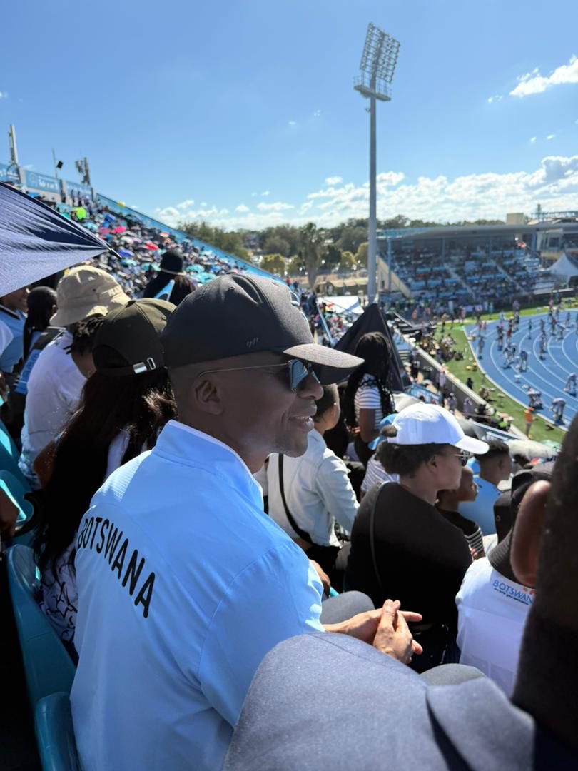 Ndaba_Gaolathe's tweet image. Among Batswana, united by a spirit that cannot be contained. The South Stand thundering, the nation alive to the finals.
#Gaborone2026