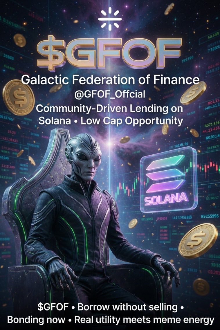 Galactic Federation Of Finance / $GFOF tweet media