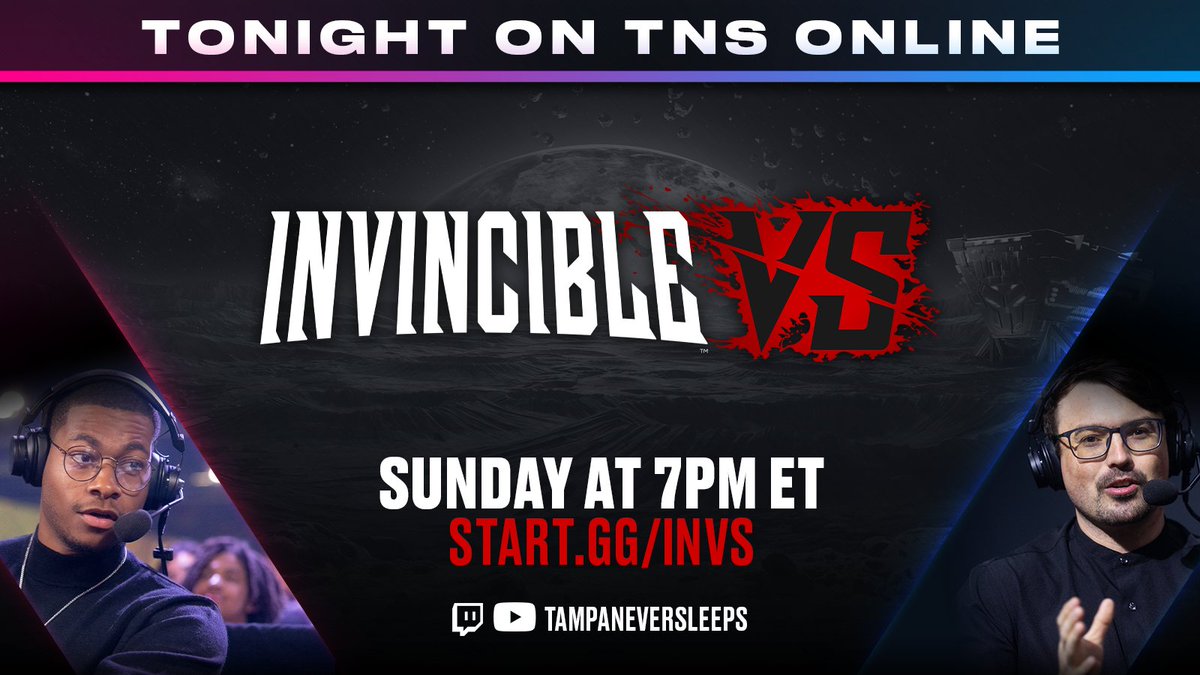 Tag in for some <a href="/InvincibleVS/">Invincible VS</a> tonight.

🎙️ <a href="/Tento4_/">TNS | Tento @ Combo Breaker 2026</a> <a href="/BasedJakeRyan/">Jake Ryan @DB Battle Hour</a>