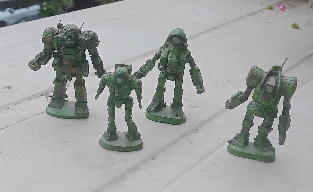 Gorkistone's tweet image. #battleTech command lance