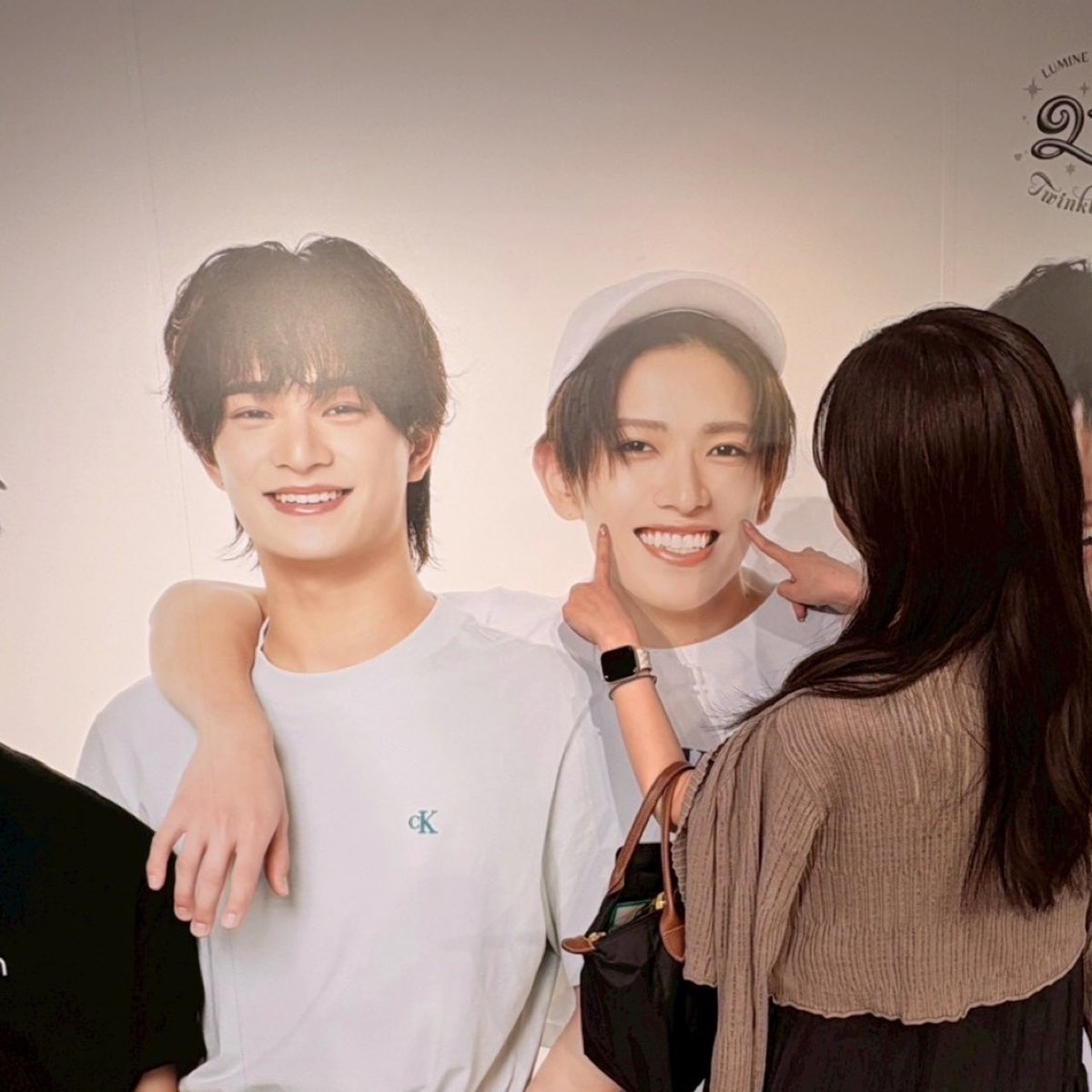 sei_____4's tweet image. 𝙁𝙄𝙉𝙀𝘽𝙊𝙔𝙎 × 𝙇𝙐𝙈𝙄𝙉𝙀 𝙀𝙎𝙏 × 𝘼𝘾𝙀𝙚𝙨💍
Calvin KleinさんとGOLDYさんで深田くんとおそろget💚ACEesとACEeeのことを褒めてくださって嬉しかった🥹🫶🏻🫶🏻
ふぁぼプリも撮れて大満足💮

#FINEBOYS ＃ファインボーイズ 
#ルミネエスト新宿 #ルミネエスト 
#ACEesとオソロイしようぜ
#ACEes