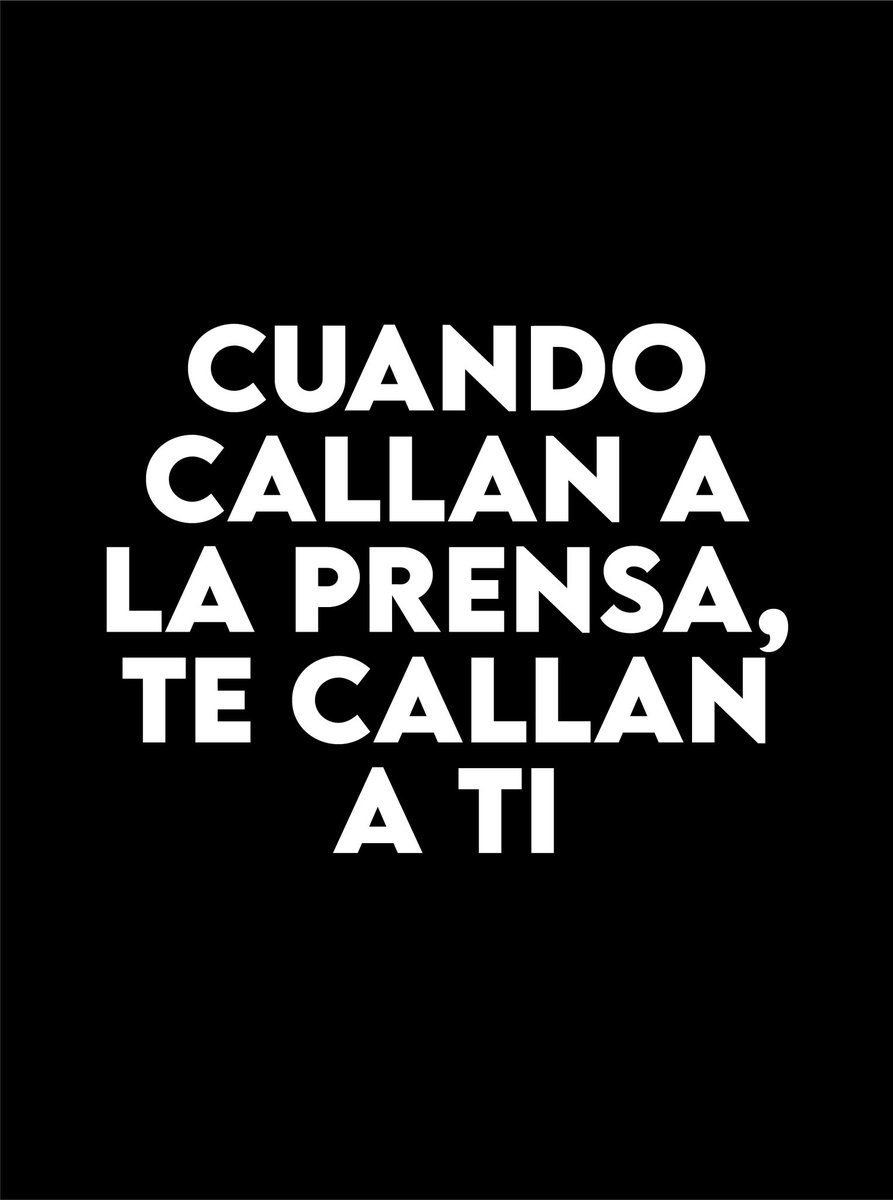 Hoy, en el Día de la Libertad de Prensa, te recordamos que el buen periodismo te sirve a ti. 

Cuando lo atacan o lo callan, todos perdemos.