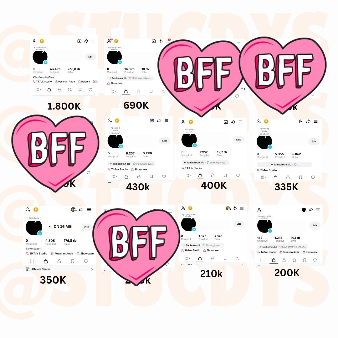 nata • Jual Beli Akun TikTok | stucdys tweet media