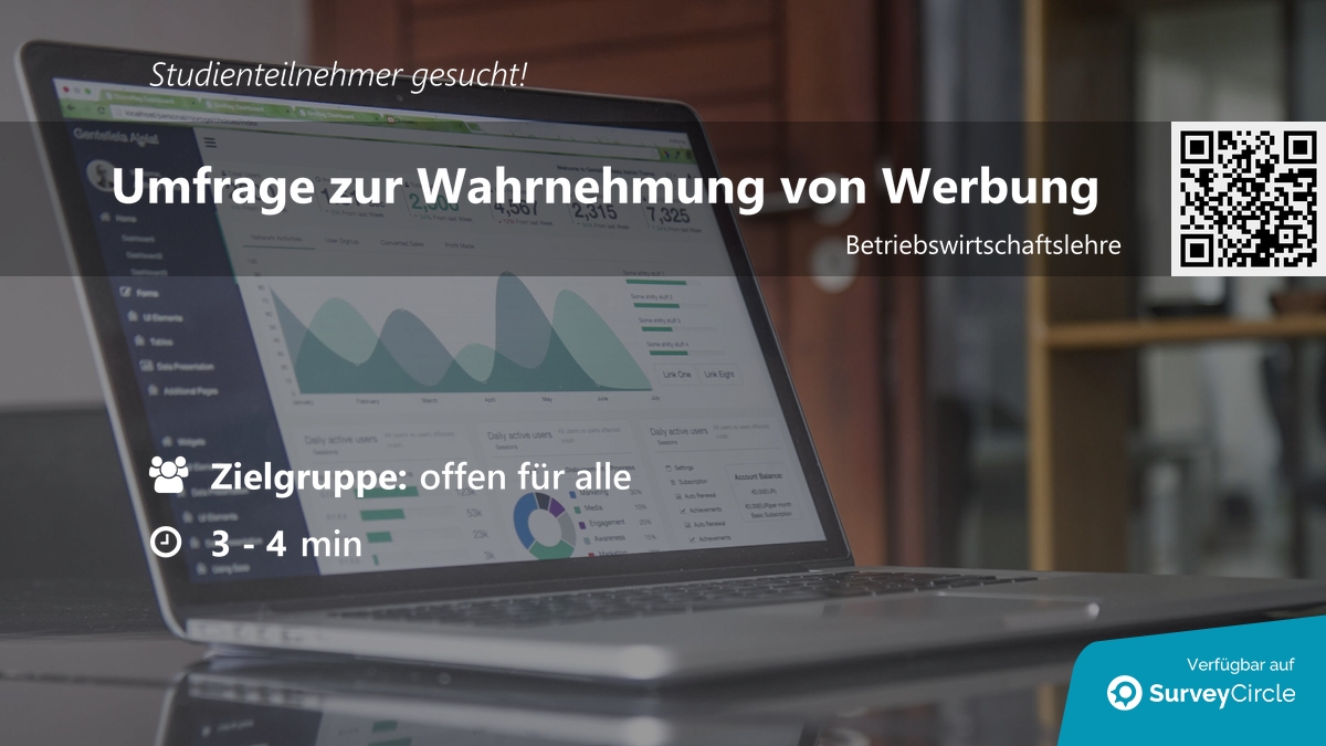 daily_research's tweet image. Teilnehmer für Online-Studie gesucht!

Thema: "Umfrage zur Wahrnehmung von Werbung" via @SurveyCircle #fhooe

#werbung #wahrnehmung #video #einstellung