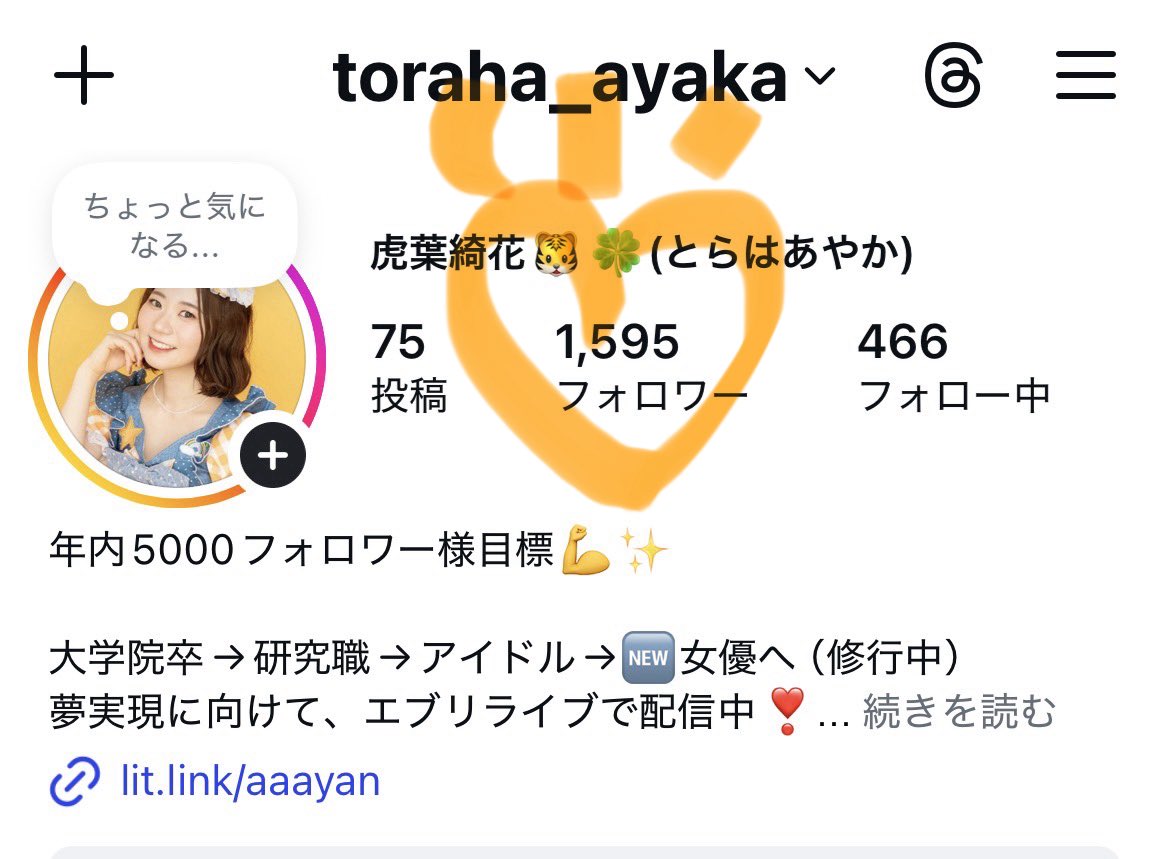 虎葉綺花🐯🍀(とらはあやか) tweet media