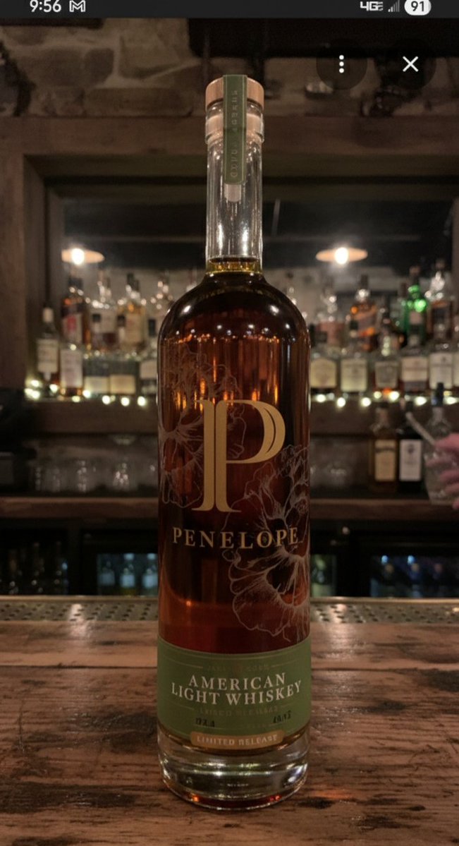 BourbonNTheBurg's tweet image. Penelope American Light Straight Bourbon Whiskey 
#Bourbon #Bourboncollector #Whiskey #Penelope