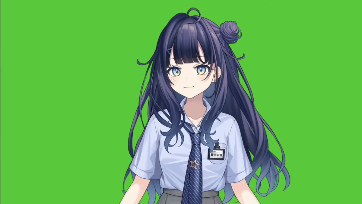 蒼羽様 蒼羽未音新衣装 サイドお団子 文化祭Ver