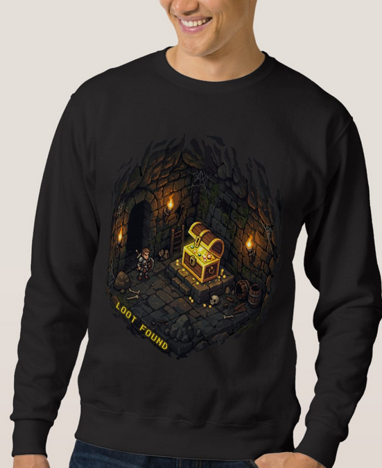 AmazingEG_Art's tweet image. Legendary loot discovered 🗝️✨

Retro RPG vibes, cinematic dungeon atmosphere, and glowing treasure energy packed into one premium pixel art design.

🛒 Grab it here:redbubble.com/shop/ap/180480…

#PixelArt #RetroGaming #DungeonCrawler #RPG #IndieGame