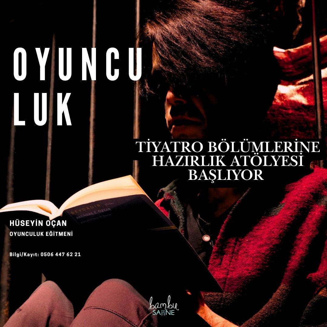 BambuSahne's tweet photo. Konservatuvar Hazırlık Atölyeleri Başlıyor! 🎶

Kontenjan sınırlıdır. Detaylı bilgi ve başvuru için bizimle iletişime geçebilirsiniz.

Bilgi/Kayıt: 050 447 62 21
E-Mail: bambutiyatro@gmail.com

Sahne seni bekliyor ✨ https://t.co/e9CkbAZecm
