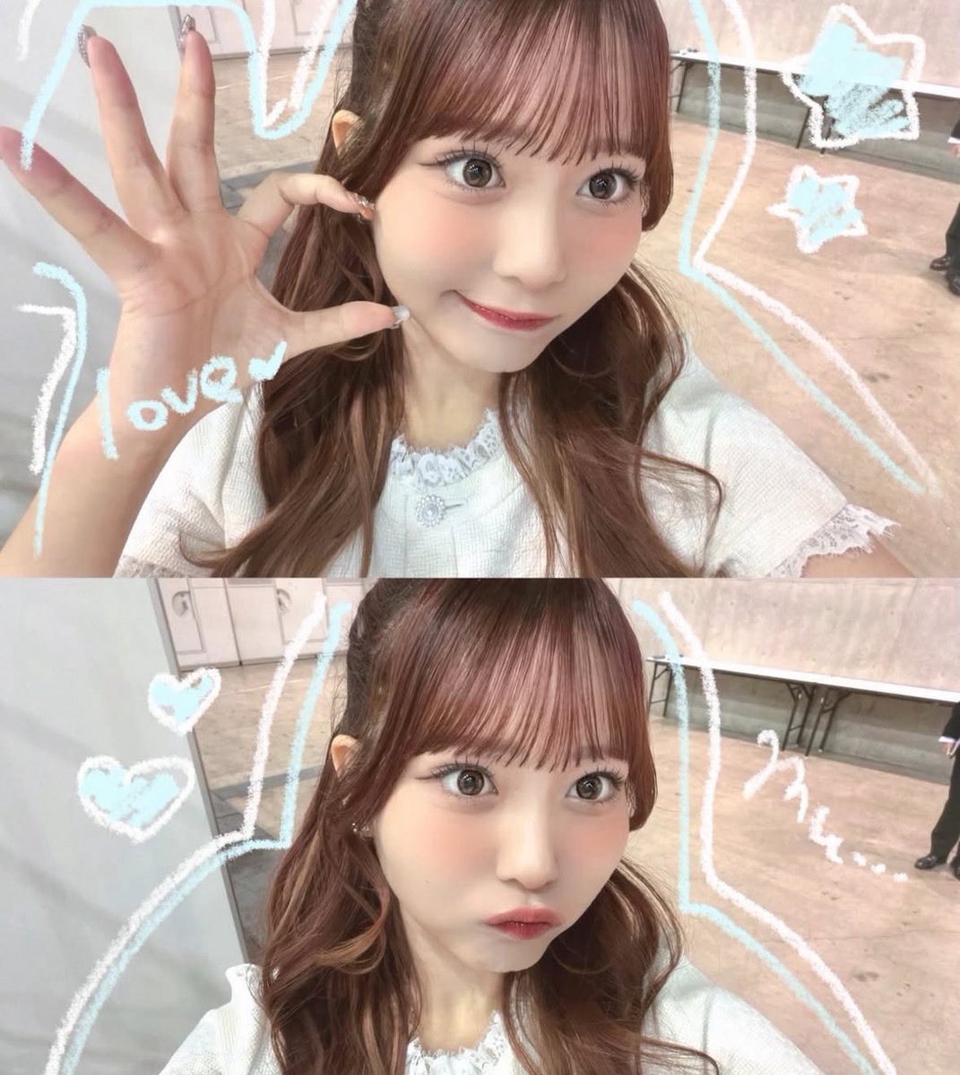みんなみたー？？？！これ #イコラブ #大場花菜 #おおば #はな