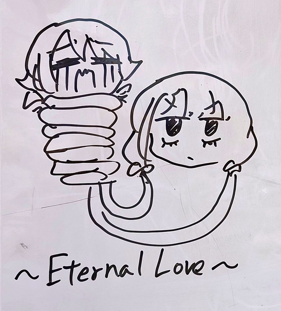打ち上げで描いた謎の絵たち 