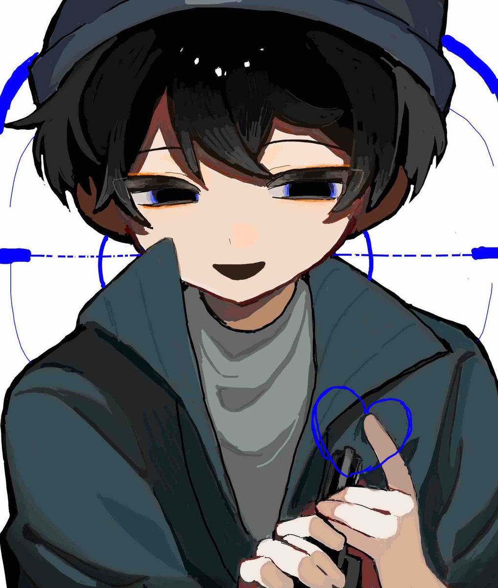 sia0350's tweet photo. #猿山処方箋
 💙🔫 https://t.co/L9PE7vUL1Z
