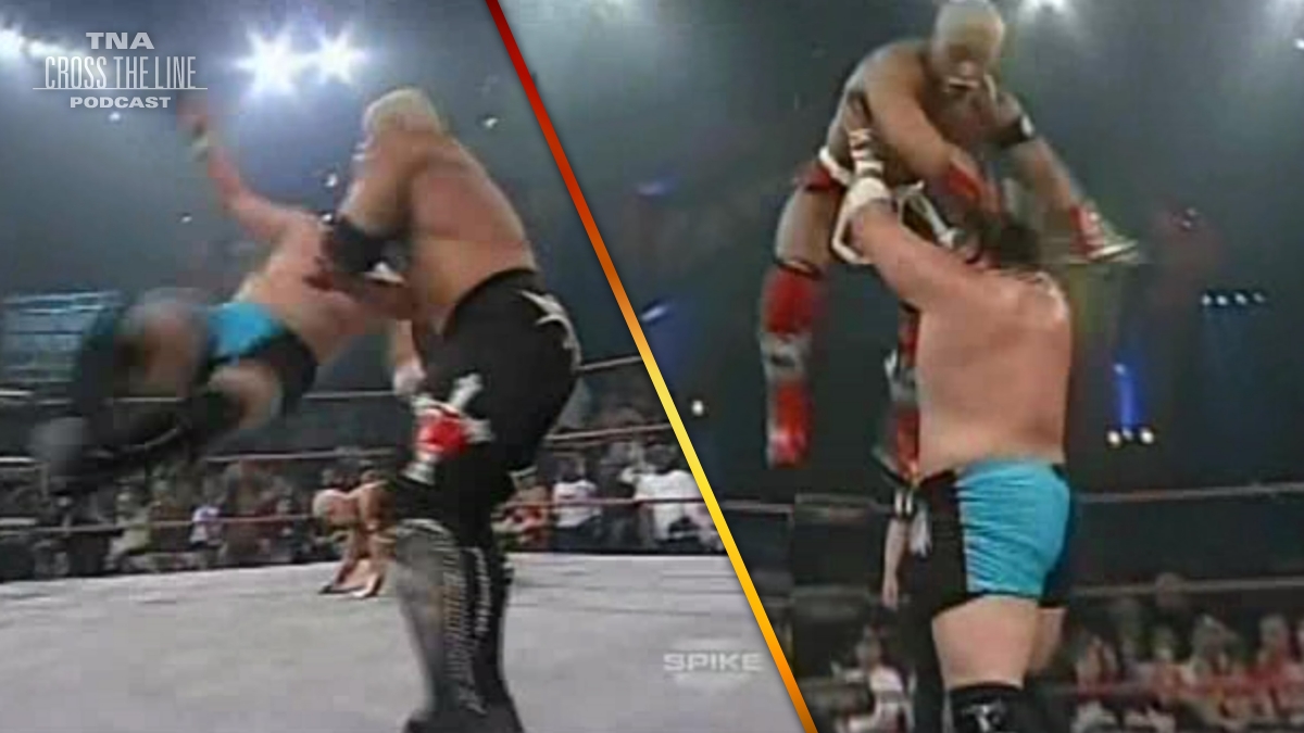 CrossTheLineTNA's tweet image. .@SamoaJoe has control of @ScottSteiner &amp;amp; @ipeteywilliams during this main event tag team match on the 5/1/08 edition of iMPACT!

Can him &amp;amp; @RealKurtAngle get the win? Find out with us!

#TNAWrestling #TNAiMPACT #Wrestling