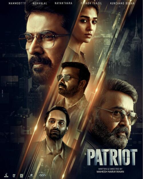 jonhonay's tweet photo. #Patriot Tense, gripping thriller. Refreshing to see the Big Ms being strong character presences, letting the superstardom take a backseat for most parts.
Fahadh stole the show whenever he appeared. Would have liked to see more combination scenes with him.
Must watch. https://t.co/1qskuqCcF4
