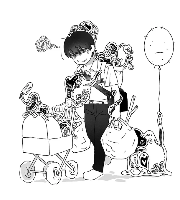 #光が死んだ夏 
子守り 