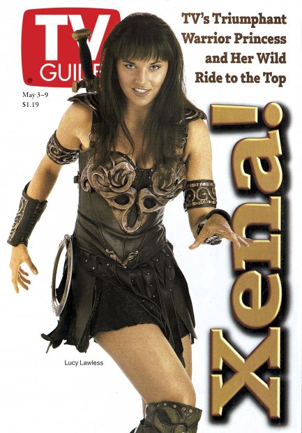 landofthe80s's tweet image. TV Guide, May 3-9, 1997 | Lucy Lawless (Xena: Warrior Princess) #90s