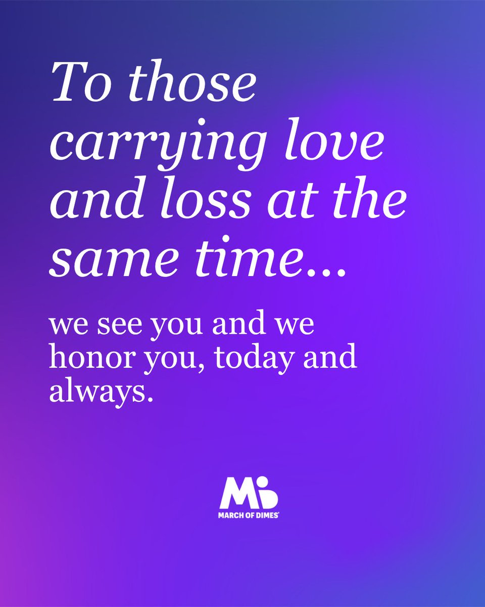 March of Dimes tweet media