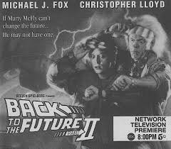 landofthe80s's tweet image. On this date in 1992, “Back to the Future Part II” made its tv debut on ABC. 

BITE-SIZED FACT | The film aired as part of ABC's Sunday night movie programming. #nostalgia