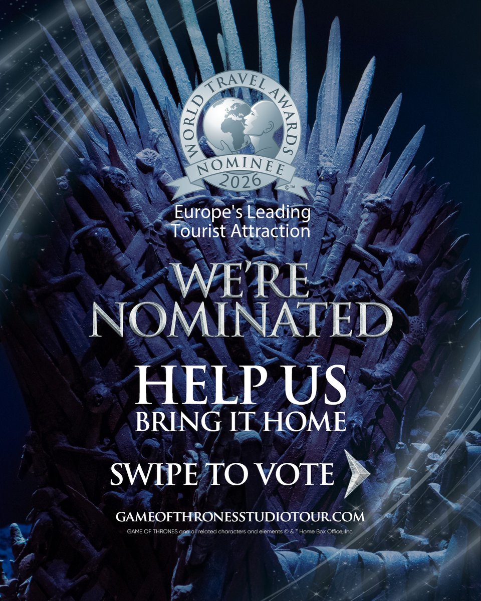 Game of Thrones Studio Tour tweet media