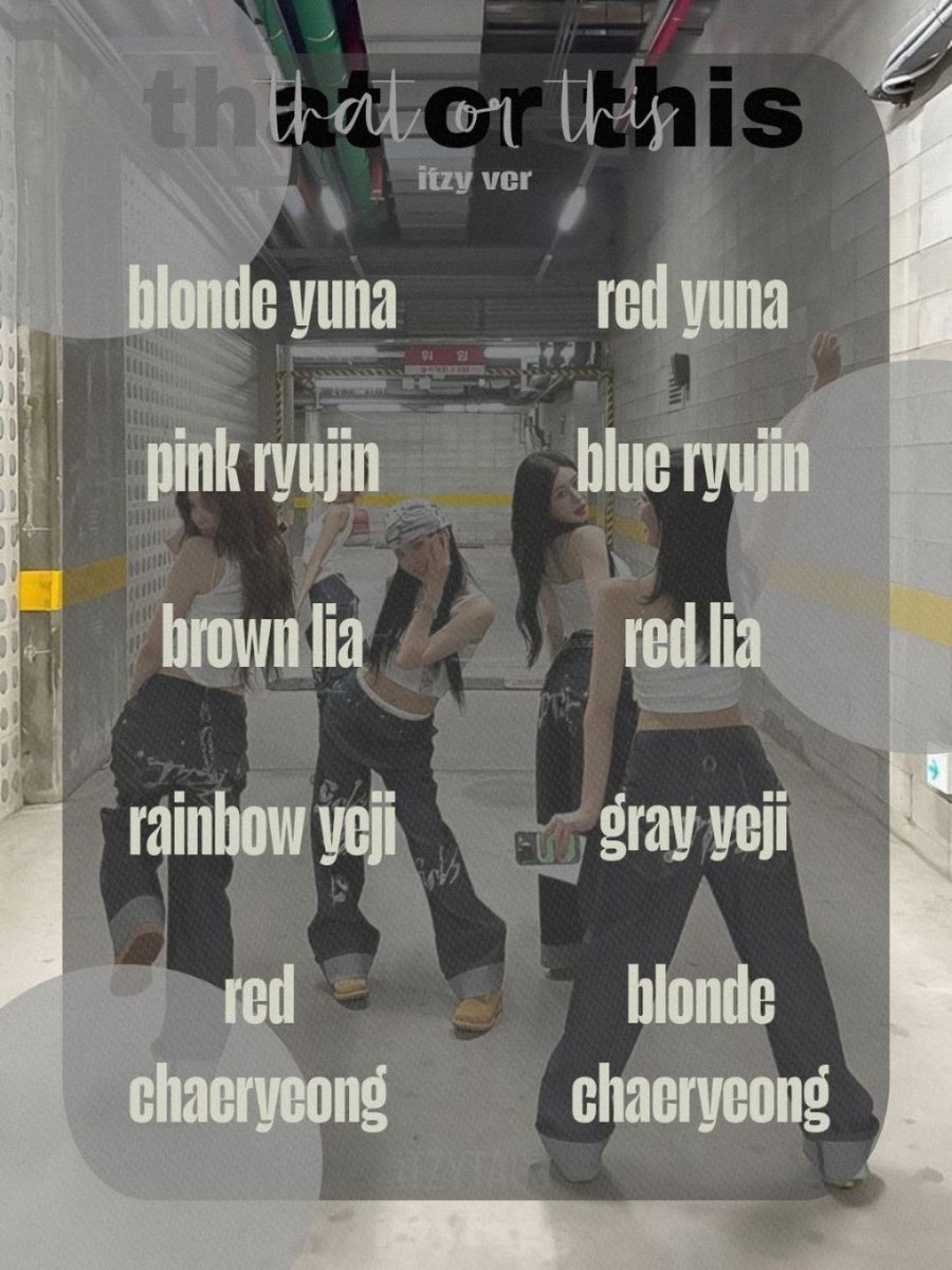 INFO ITZY tweet media