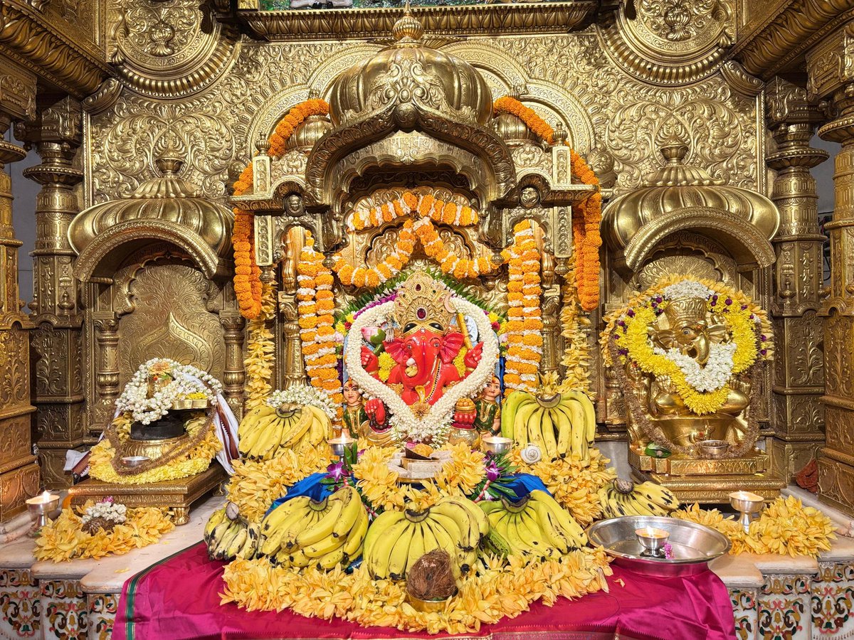 Shree Siddhivinayak Ganapati Temple Trust tweet media