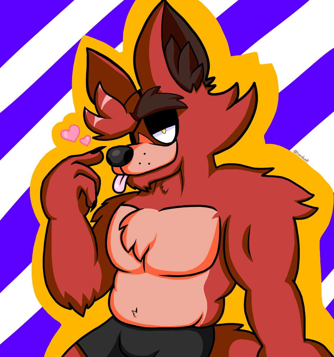 WolfSquid's tweet photo. Foxy with dad bod
#furryart #fnaf #dadbod #furry https://t.co/KBPr6RnDBx