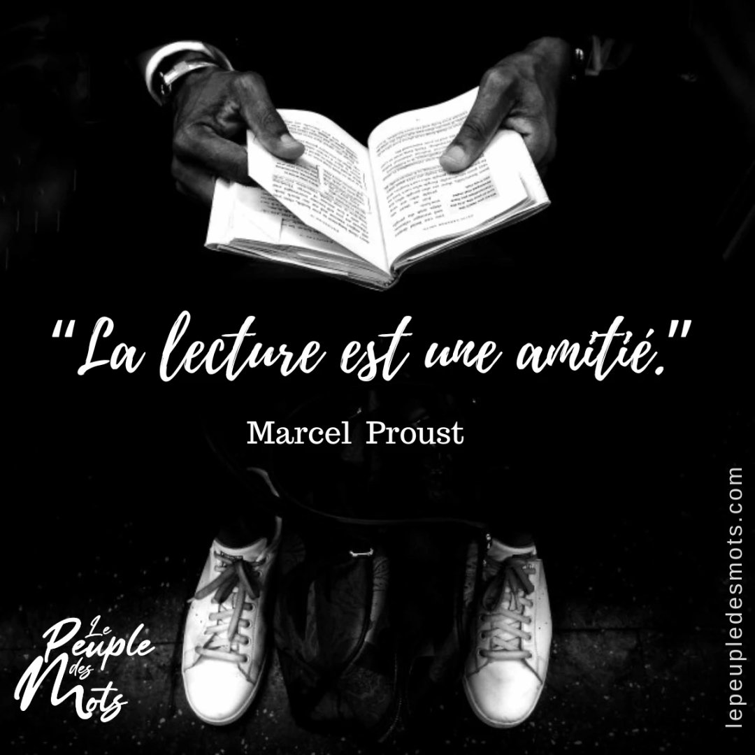 LePeupleDesMots's tweet image. “La #lecture est une amitié.” - #citation de #MarcelProust 

Lisez gratuitement et en intégralité « A la recherche du #temps perdu » : lepeupledesmots.com/texte/a-la-rec…