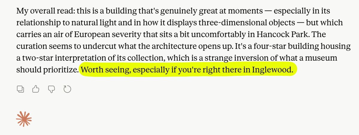 LACMonFire's tweet photo. Claude on Art: The David Geffen Galleries https://t.co/c9RCJCyEjD https://t.co/i2cyc87ddp