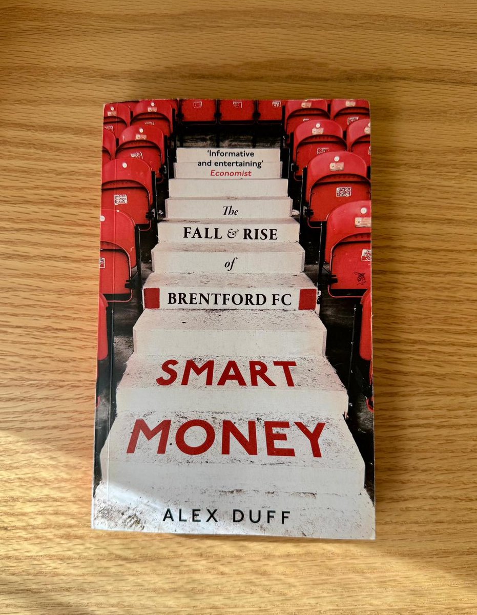 vickyfriss's tweet photo. There's one thing I enjoy more than data and more than sports… and that is learning.

Just finished SMART MONEY, about @BrentfordFC and their analytics transformation.

Big takeaway: it's not data that wins, it's alignment, culture, and how decisions are made.

Really good read. https://t.co/QagMxUK6x3