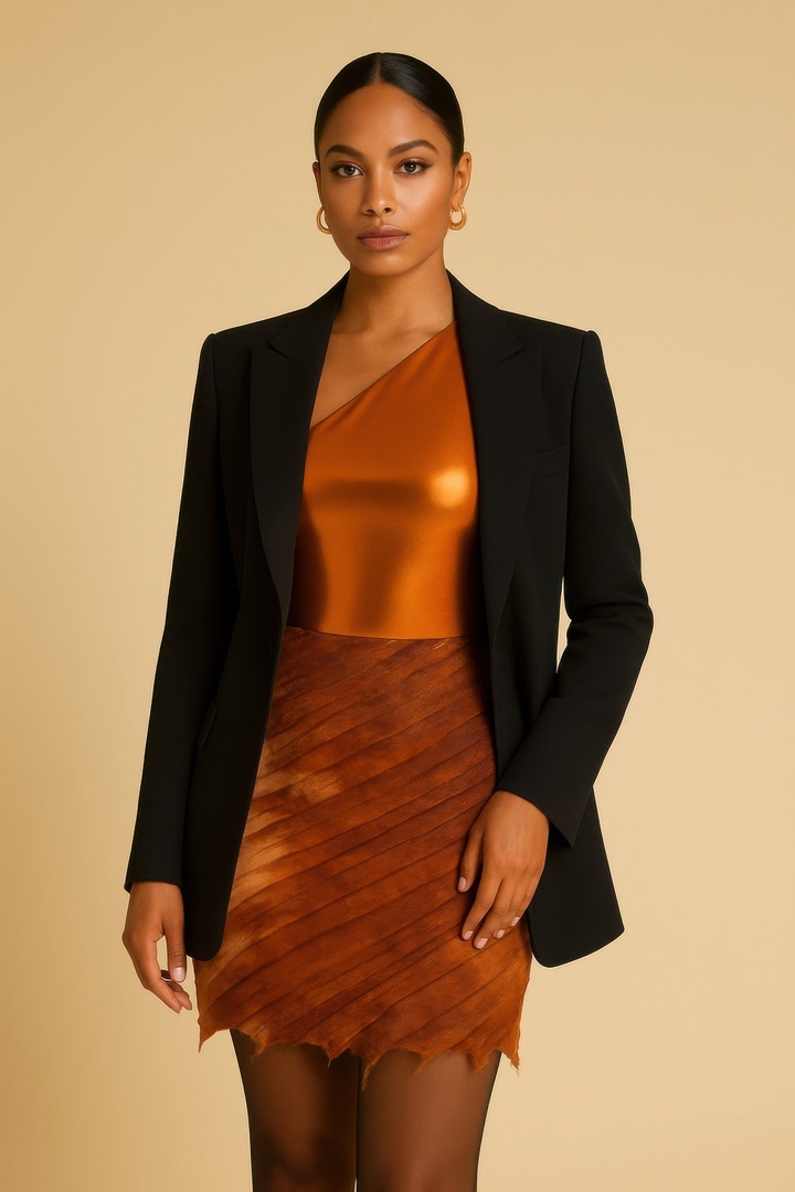 FashionsEnvy1's tweet photo. Stepping into the weekend like ✨ This metallic bodysuit &amp; mini skirt set turns heads. One-shoulder drama meets shimmer. Perfect for parties &amp; date night. Shop Now 👇 https://t.co/SUEpFwLjxR #MetallicFashion #BodysuitSet #NightOutOutfit https://t.co/uhAgV4lpxl