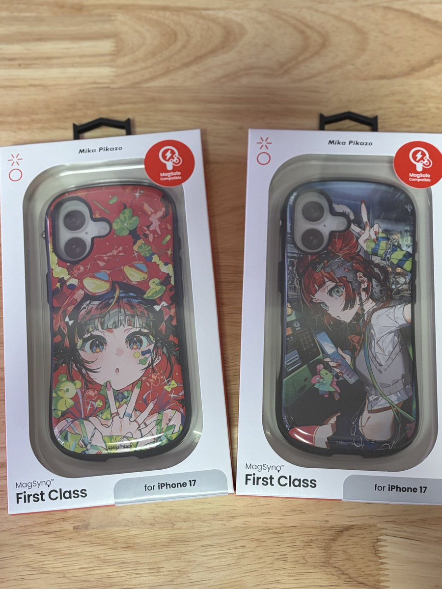 nomu2n's tweet photo. 迷ったから両方買っちゃった✌️
 #iFace_MikaPikazo https://t.co/DnZKElATi2