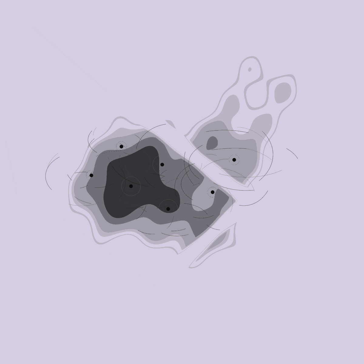 A_shan_A_shan's tweet image. 文字から生まれる絶滅危惧種シリーズ。
今日は、ホッキョクグマ。
#絶滅危惧種 #哺乳類 #GenerativeArt #EndangeredMammals #ホッキョクグマ