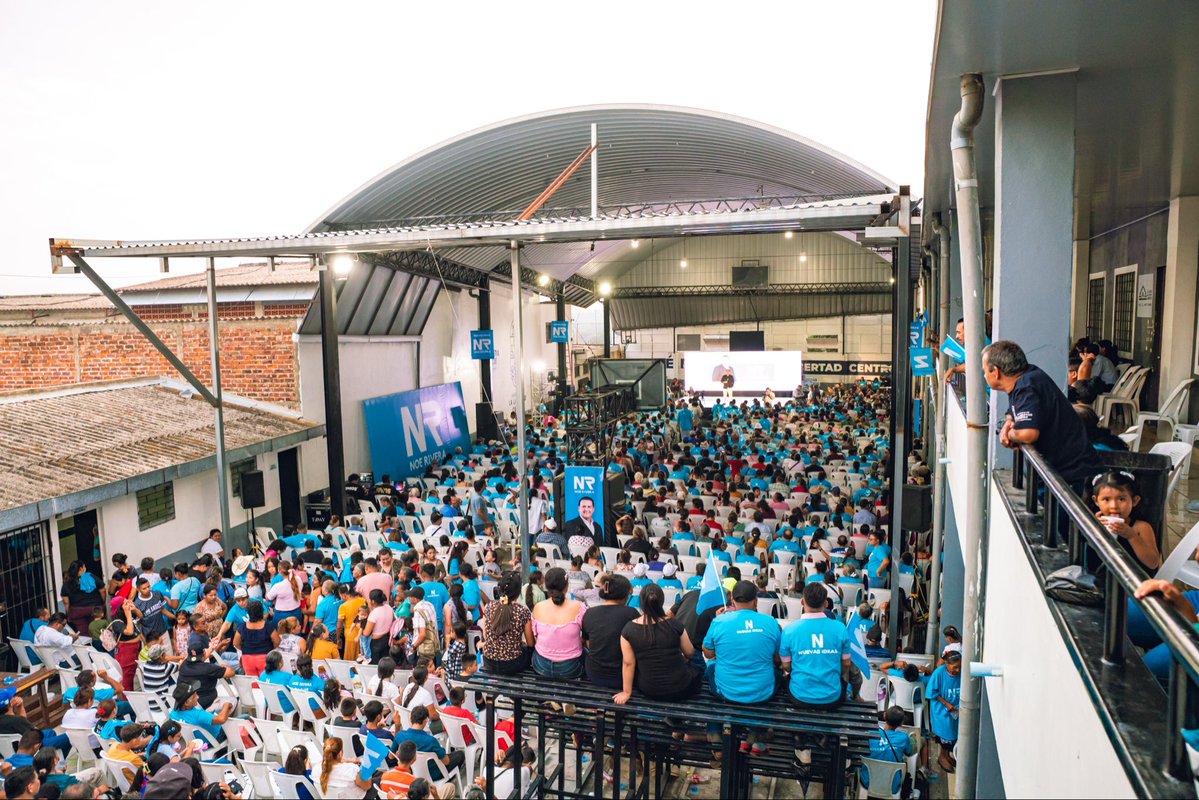 Somos la fuerza política más grande de El Salvador. 😎🇸🇻

En La Libertad Centro lo seguimos demostrando, junto a nuestro alcalde y amigo <a href="/NoeRiveraNR/">Noe Rivera</a>, con trabajo cercano y resultados reales para la gente. Seguimos firmes con el Presidente <a href="/nayibbukele/">Nayib Bukele</a> y las transformaciones que