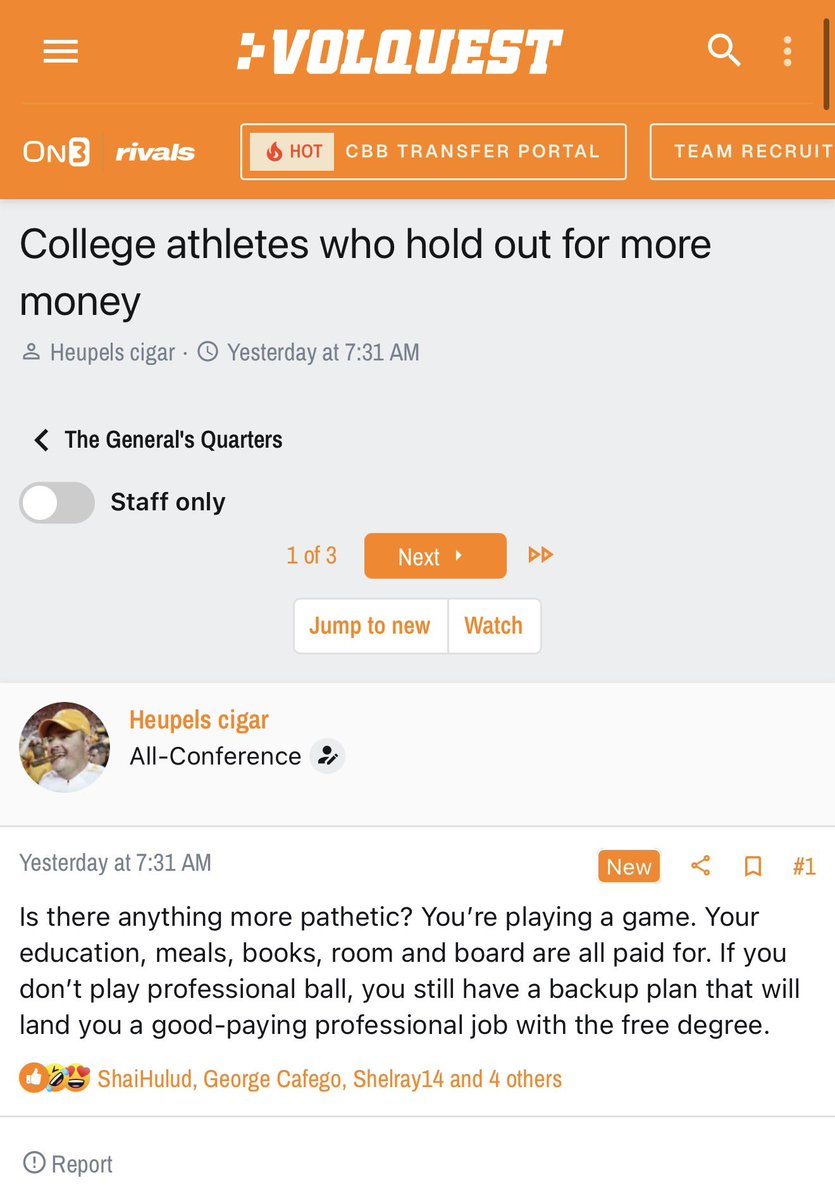 BoardGeniuses's tweet image. This #Tennessee fan just wishes that these kids would understand the value of an education.