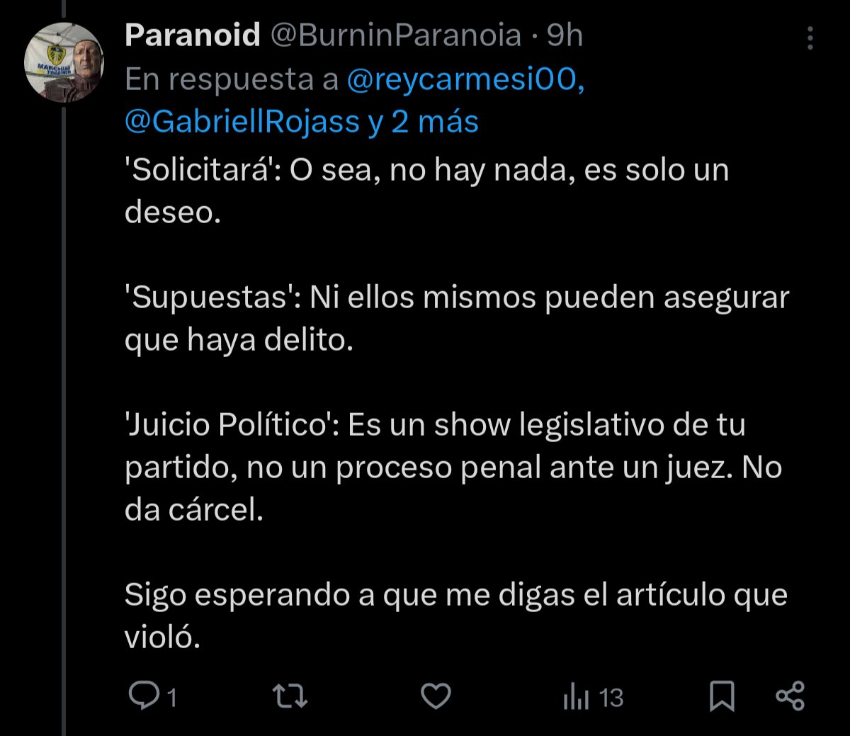 Paranoid tweet media